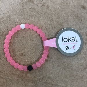 NWT Lokai Breast Cancer Awareness Bracelet